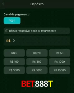 deposits BET888T